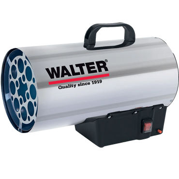 WALTER Gasheizkanone L Portable Gas Heater with Piezo Ignition - Gomix Brands Outlet