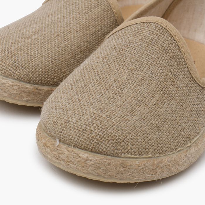 Boys' Classic Linen Dress Espadrilles with Comfortable Insole and Flexible Sole