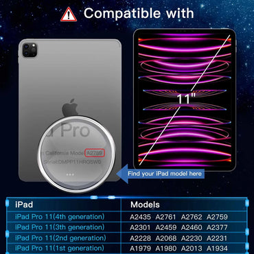 JETech Tempered Glass Screen Protector 2-Pack for iPad Pro 11-inch - Gomix Brands Outlet