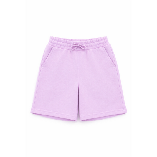 Cat & Jack Girls' Lavender Fleece Shorts with Elastic Waistband