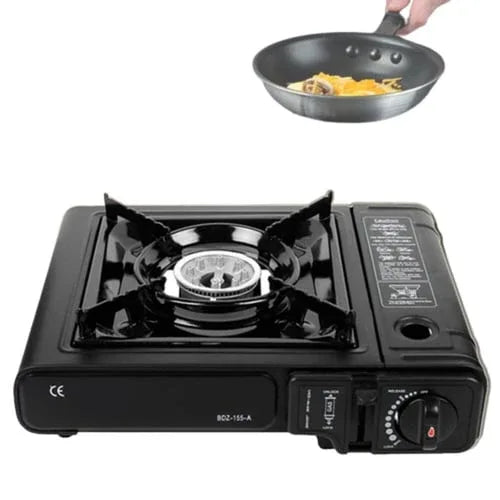 Compact Portable Butane Gas Stove Mini Camping Cooker BDZ-155-A for Outdoor Use - Gomix Brands Outlet