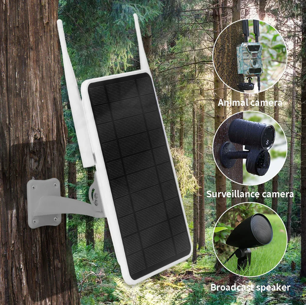 W1 Solar 4G LTE WiFi Router: Portable Outdoor Hotspot with 6W Panel - Gomix Brands Outlet