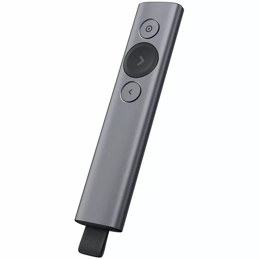 Logitech Spotlight Advanced Wireless Bluetooth Presentation Remote - Slate Gray - Gomix Brands Outlet