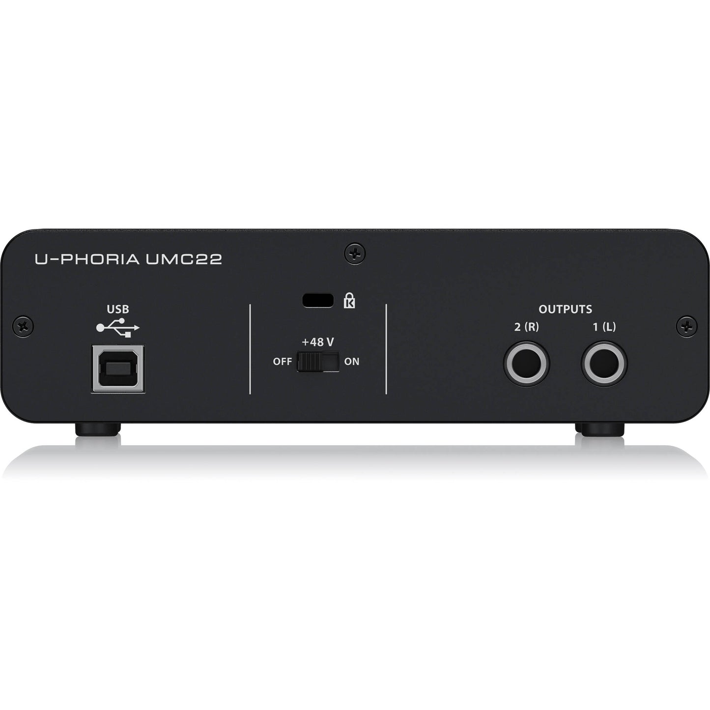 Behringer UMC22 Audiophile 2x2 USB Interface: Midas Preamp, Studio Quality Sound