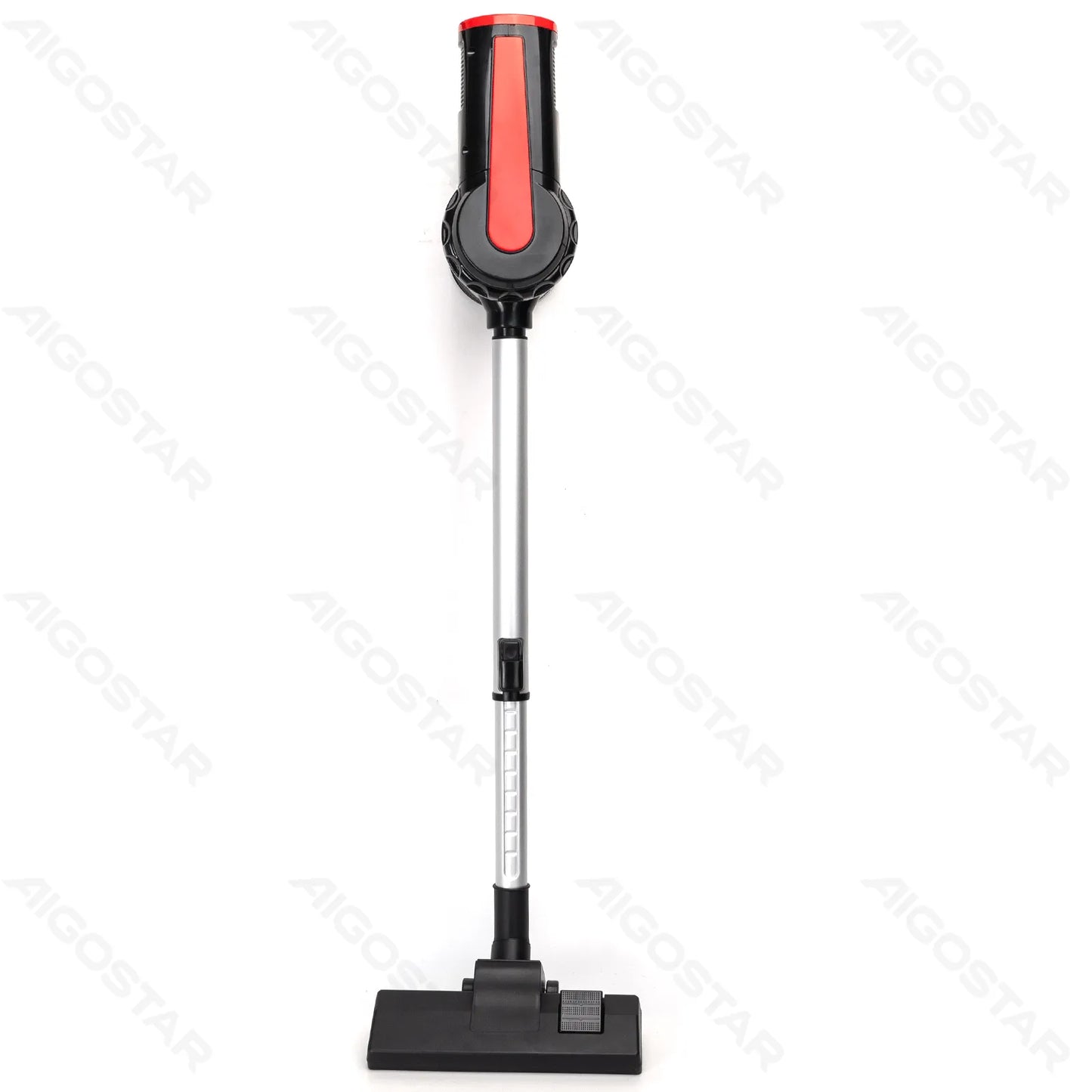 Aigostar 600W Powerful Black-Red Wired Handheld Stick Vacuum Cleaner with HEPA Filter