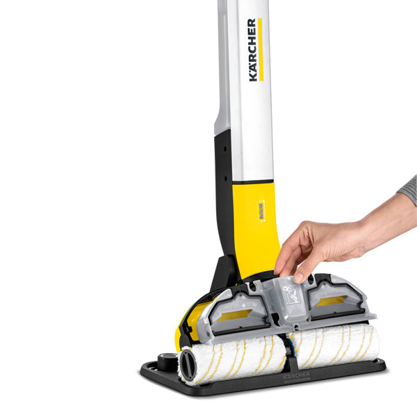 Karcher EWM 2 Cordless Electric Wipe Mop for Hard Floors and Tiles