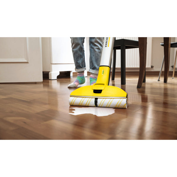 Karcher EWM 2 Cordless Electric Wipe Mop for Hard Floors and Tiles