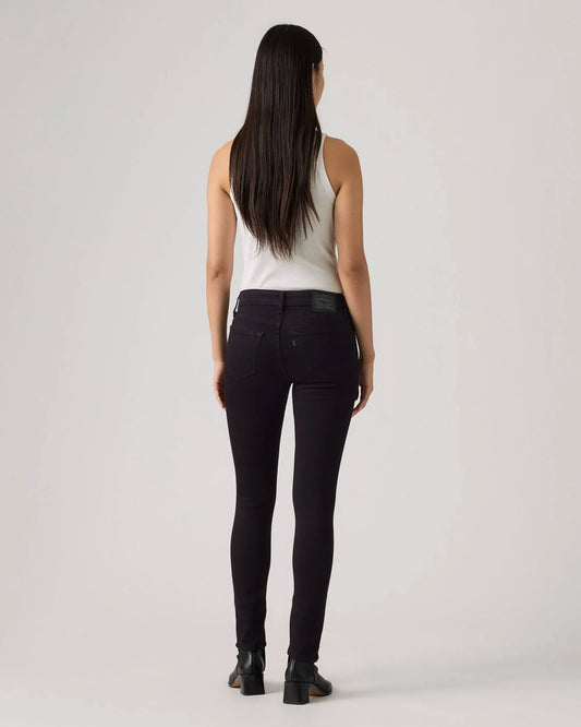 Levi's 711 Skinny Women's Classic Jeans in Black - Gomix Brands Outlet