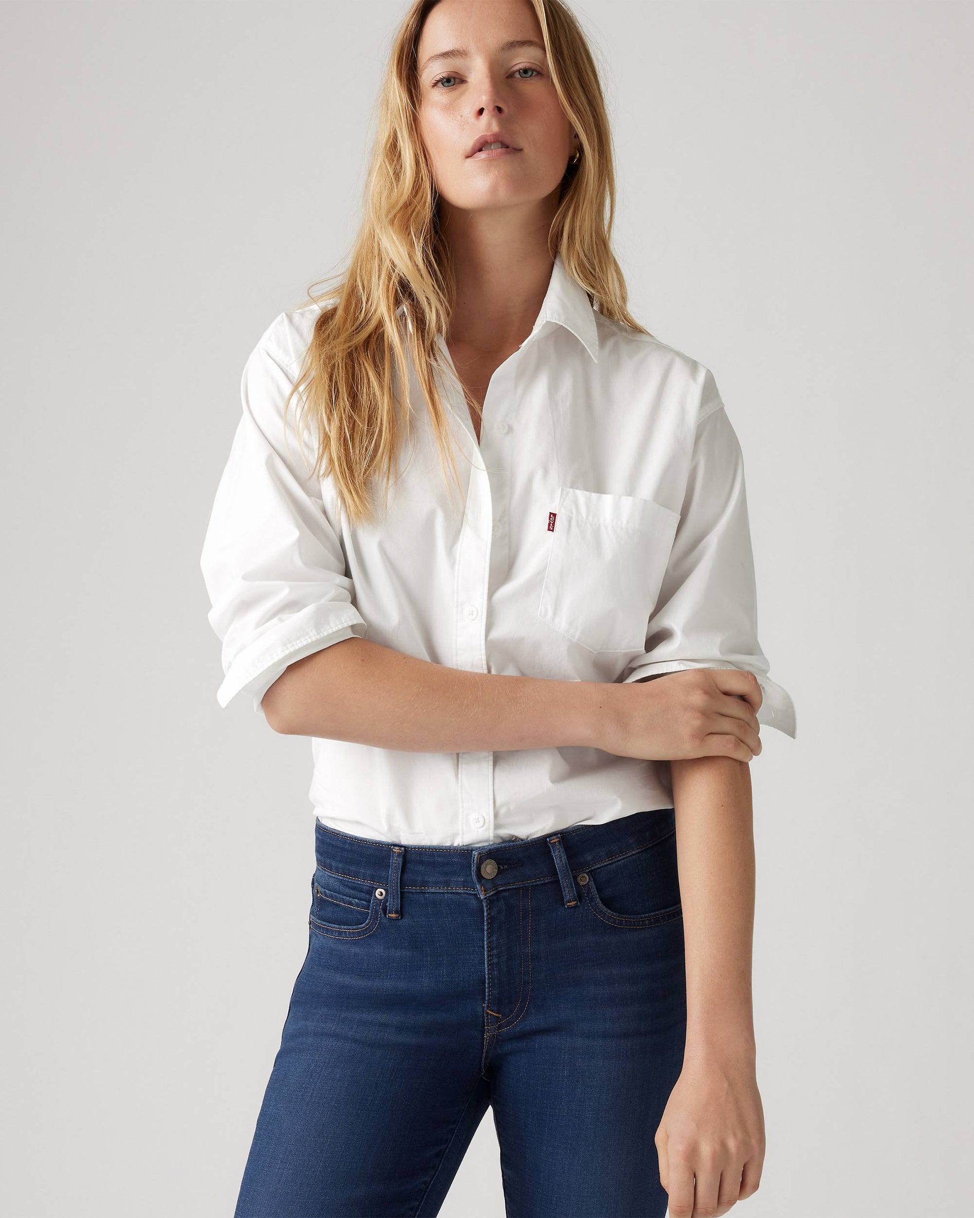 Levi's 711 Skinny Women's Dark Wash Stretch Denim Jeans