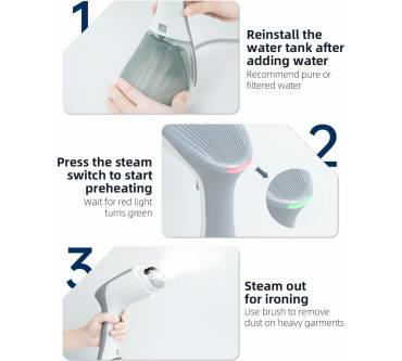 Conopu HD-GT106-13 Steam Brush 1300W 260ml Tank