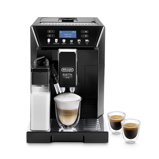 DeLonghi Eletta Cappuccino Evo ECAM46.860.B Bean to Cup Coffee Machine Black