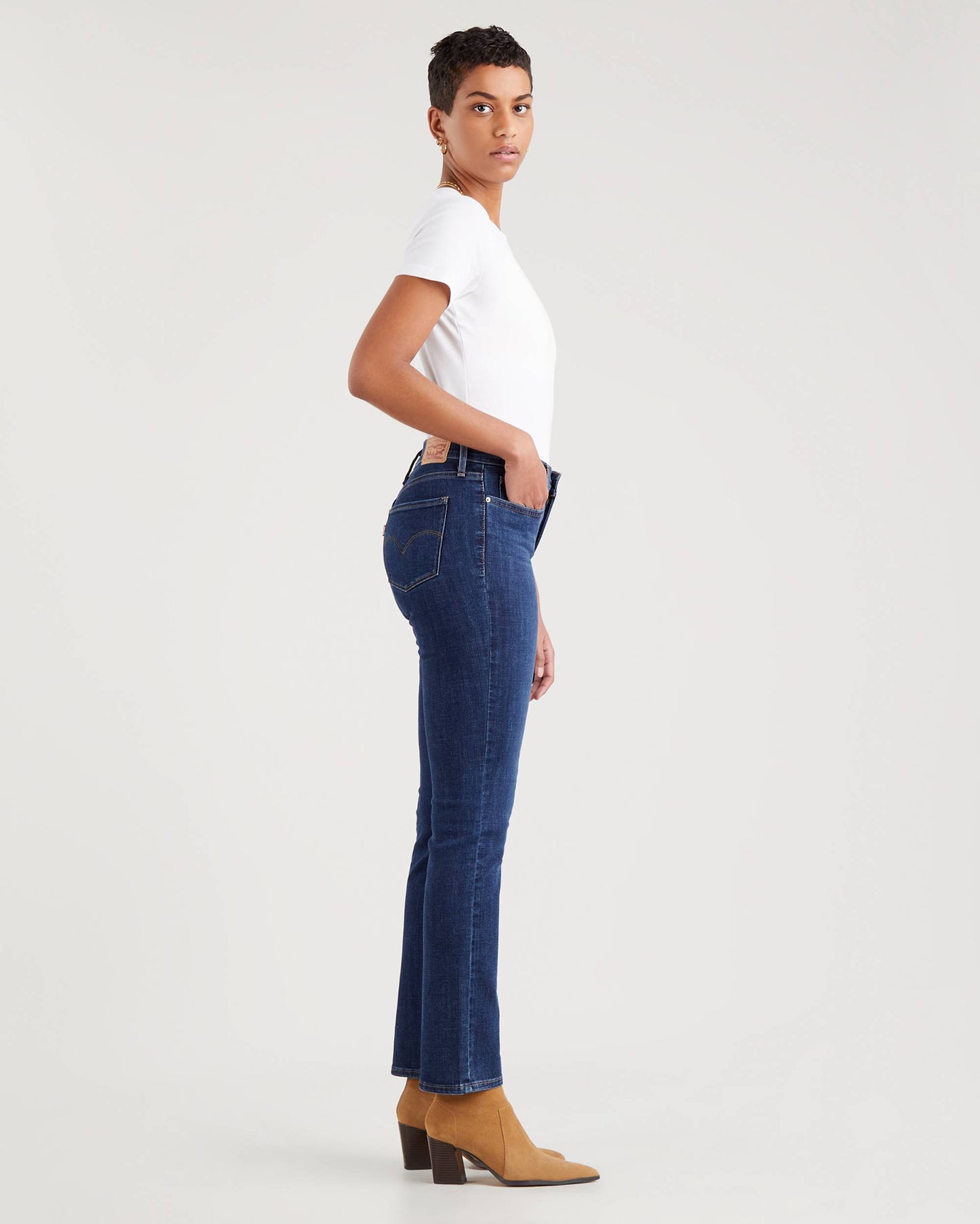 Levi's 314™ Shaping Straight Blue Denim Jeans for Women