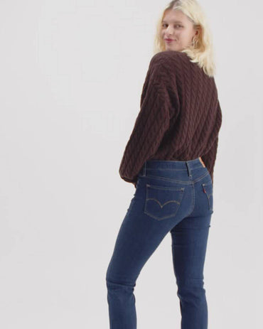 Levi's 314™ Shaping Straight Blue Denim Jeans for Women