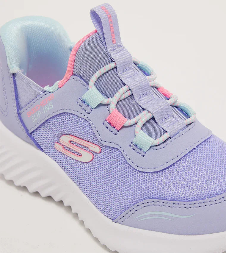 Skechers Kids' Bounder Mesh Slip-On Shoes with Air-Cooled Memory Foam - Gomix Brands Outlet