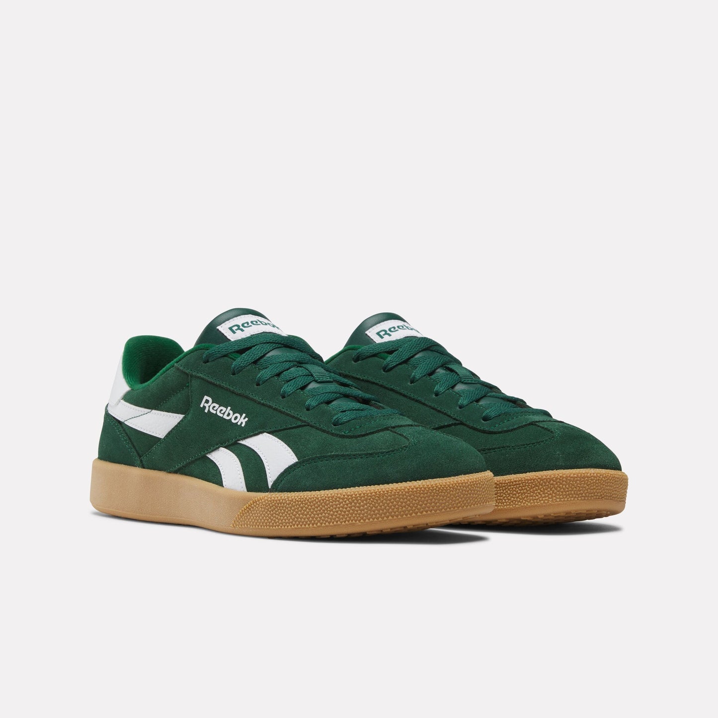 Reebok Smash Edge Trainer 'Green' Men's Lifestyle Sneakers with Gum Sole