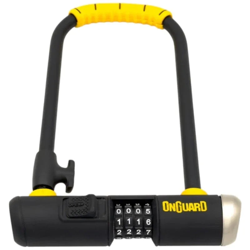Onguard Bulldog Combo STD 8010C Hardened Steel U-Lock Bicycle Security - Gomix Brands Outlet