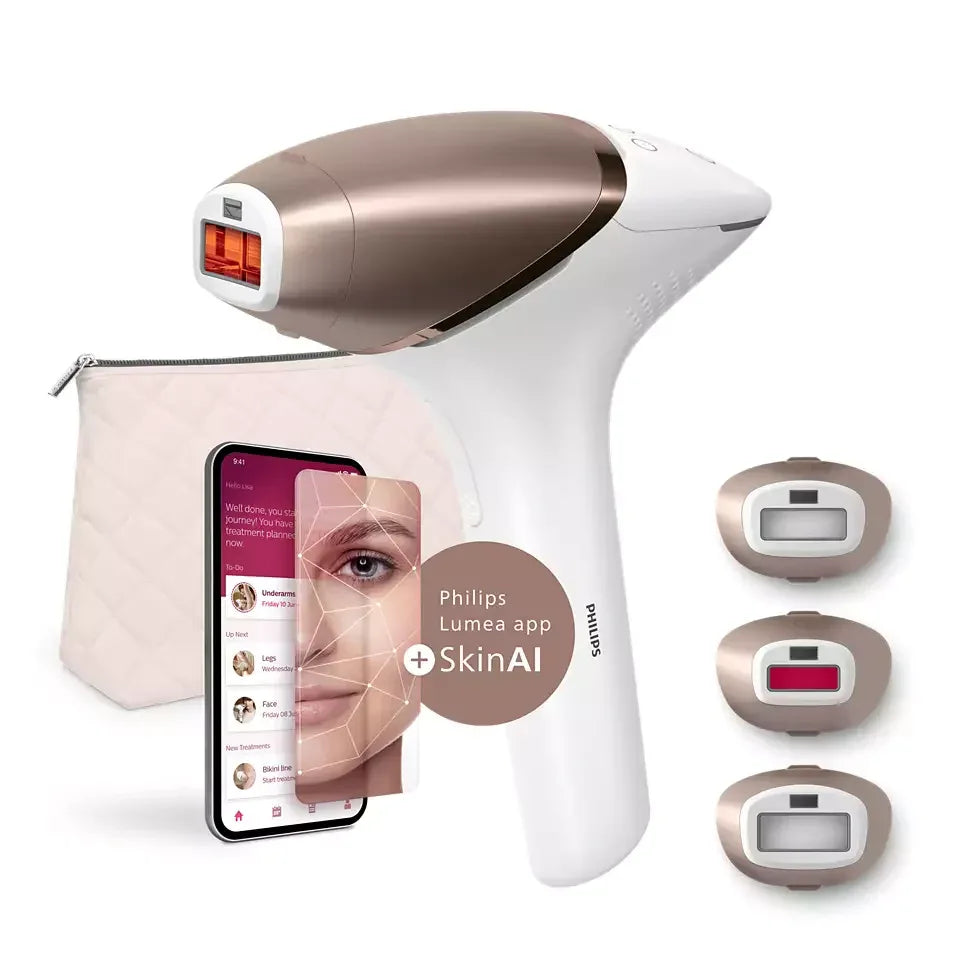 Philips Lumea BRI973/00 IPL Hair Removal Tool For Body and Face - Gomix Brands Outlet