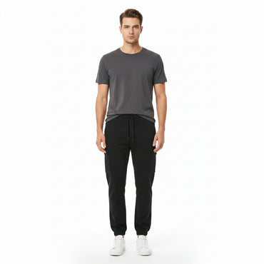 LIVERGY® Men's Cotton Cargo Joggers