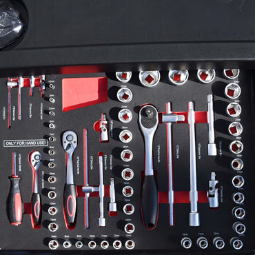 SCHUTZEN 170-Piece tools drawer trolley