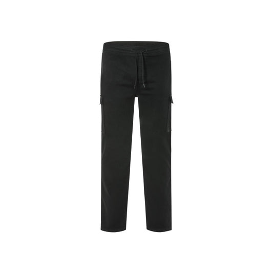 LIVERGY® Men's Cotton Cargo Joggers XXL Black