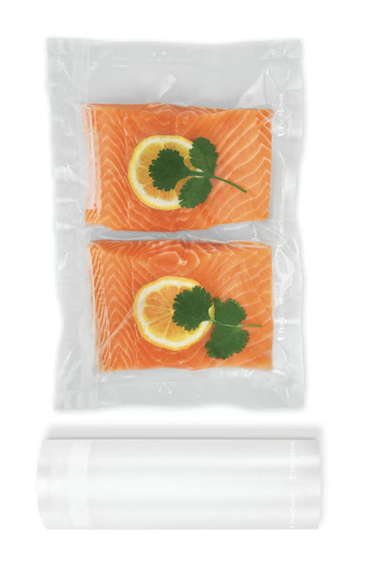 FoodSaver 20cm - Vacuum Sealer Rolls, Food Preservation