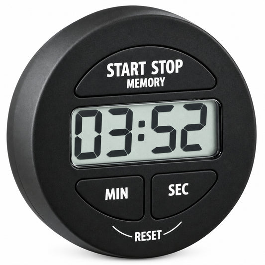 TFA 38.2022.01 Electronic Timer and Stopwatch Black