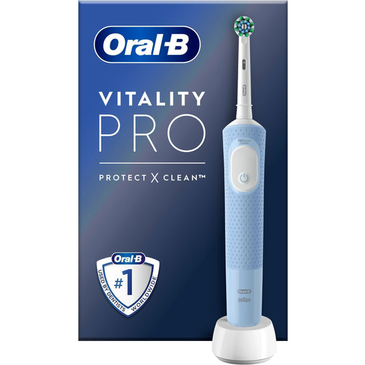 Oral-B Vitality Pro Blue Electric Toothbrush: Superior 2D Cleaning, 3 Modes, Timer