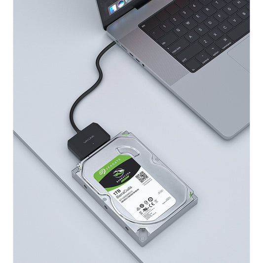 WAVLINK USB 3.0 / Type-C to SATA III Adapter for 2.5/3.5-inch HDD/SSD - Gomix Brands Outlet