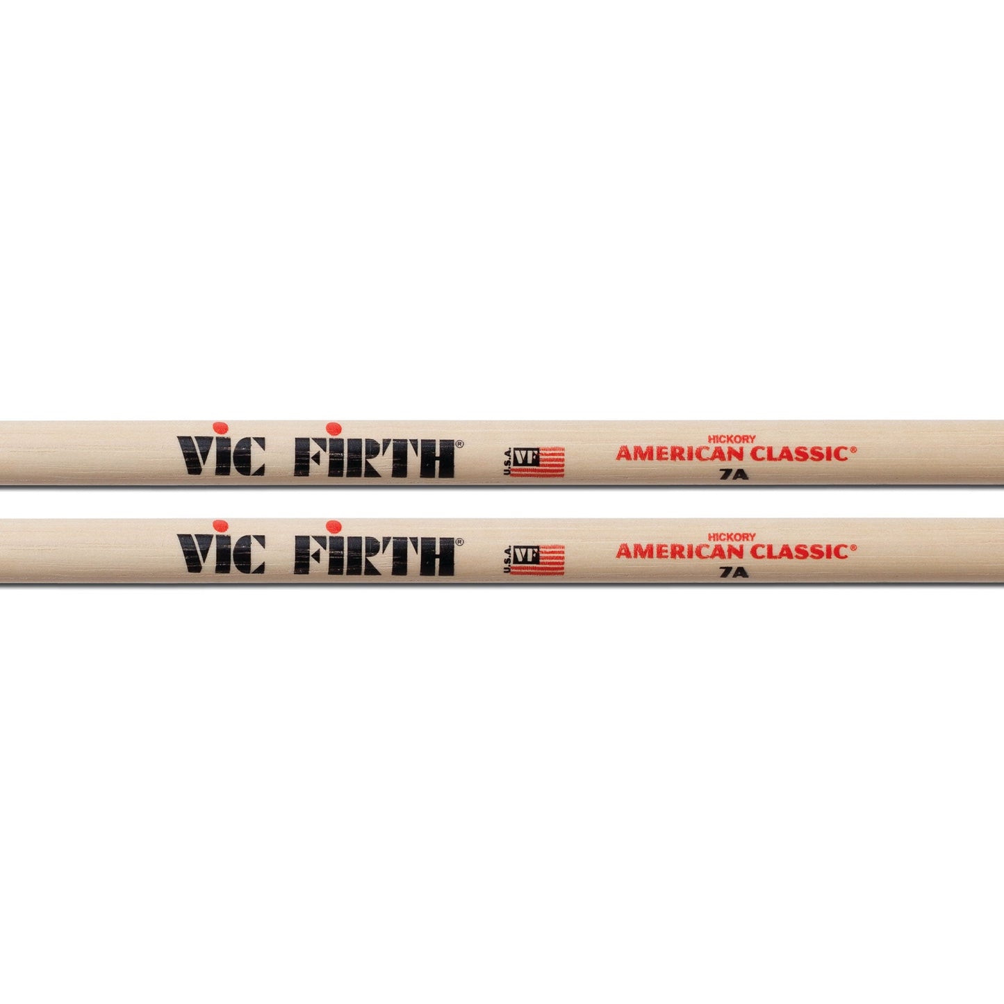 Vic Firth American Classic 7A Wood Tip Drum Sticks - Pair