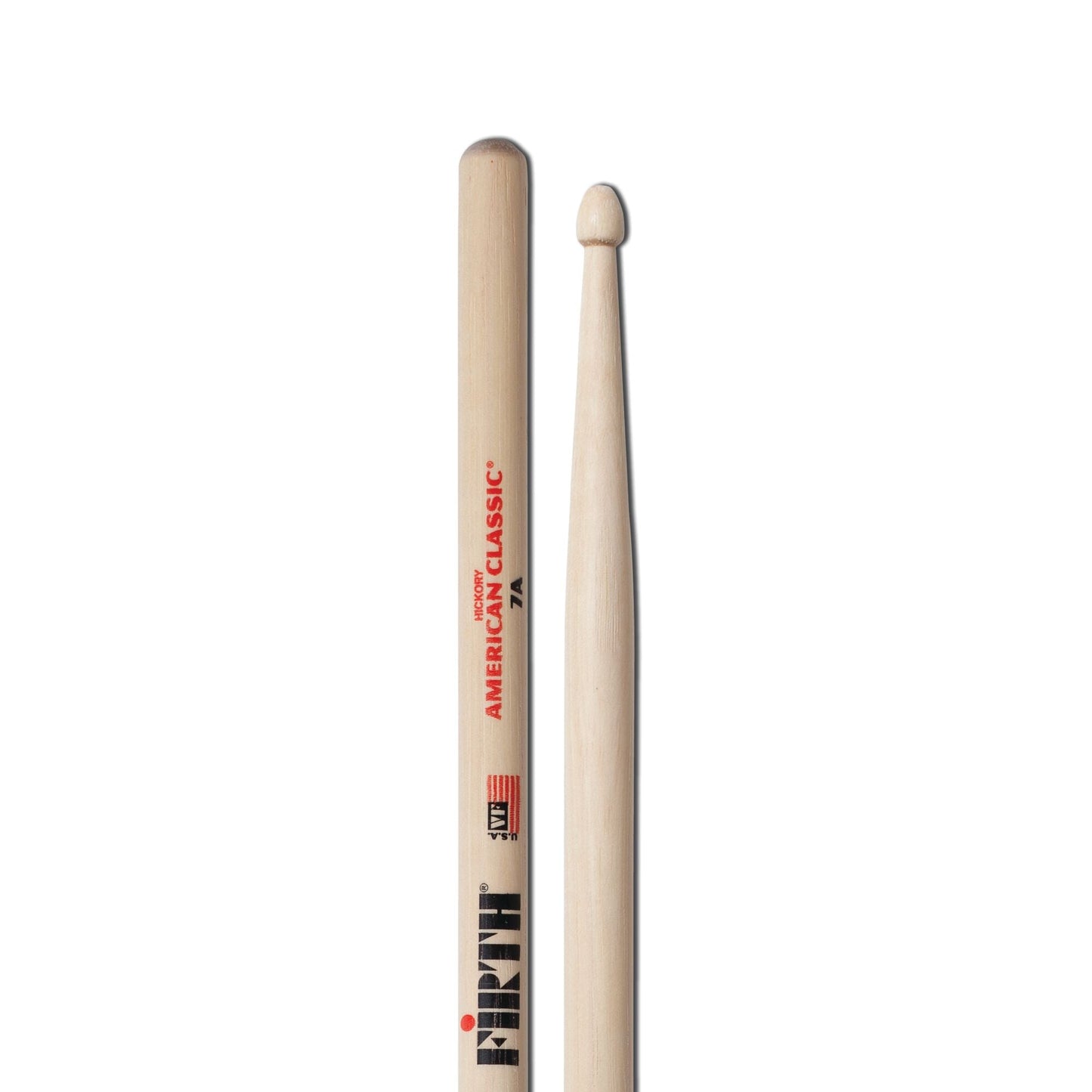Vic Firth American Classic 7A Wood Tip Drum Sticks - Pair