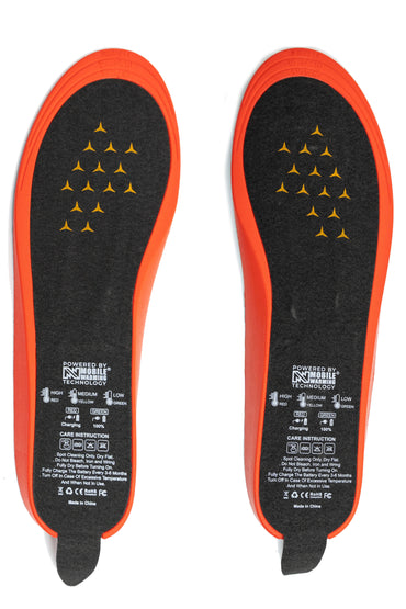 Mobile Warming Technology Heated Insoles with Remote Control