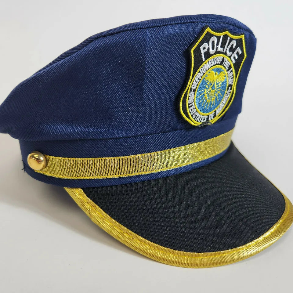 Adult Small Police Costume – Classic Halloween Uniform with Accessories