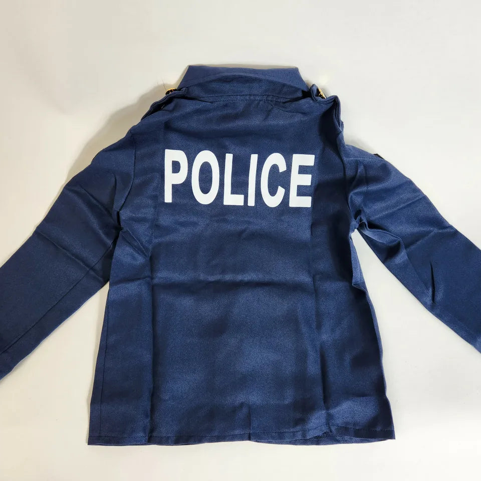 Adult Small Police Costume – Classic Halloween Uniform with Accessories
