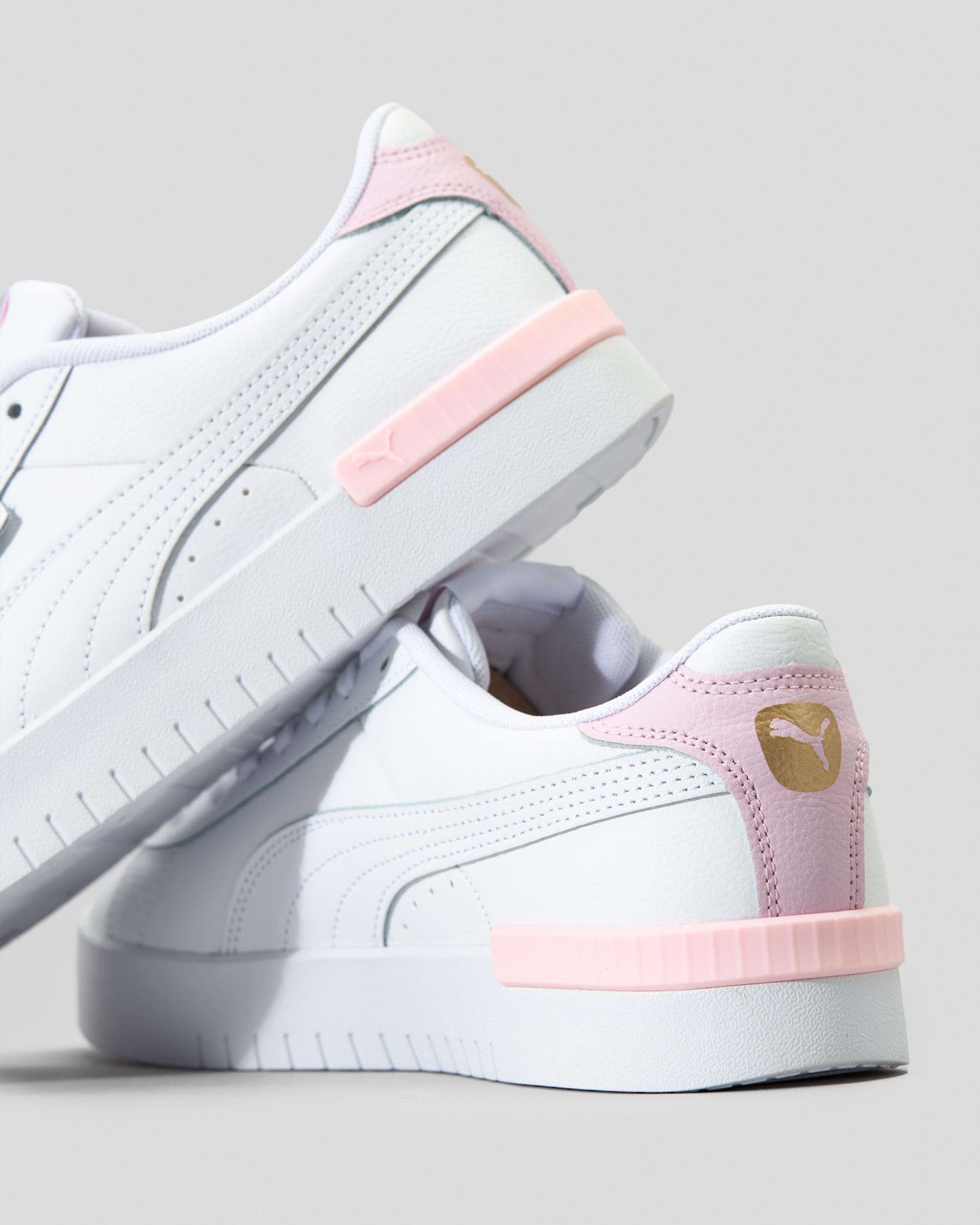Puma Jada Renew Women's Comfort Sneakers: White, Gold & Mist