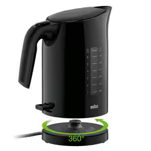 Braun PurEase Water Kettle 1.7L Flip Lid