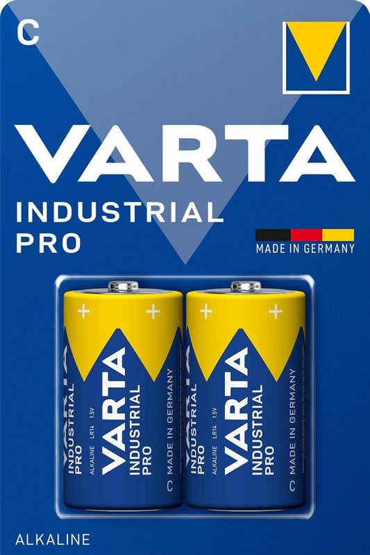 Varta Pro C Baby Alkaline Batteries LR14 2-Pack Germany