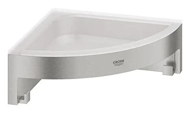 GROHE Start Cube Chrome Corner Shower Basket 160mm - Gomix Brands Outlet