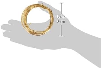 Highly Flexible Thin Brass Wire 2mm Diameter 3m Length