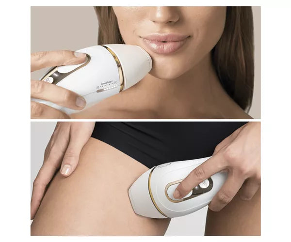 Braun Silk-expert Pro 5 IPL Permanent Hair Removal System White & Gold
