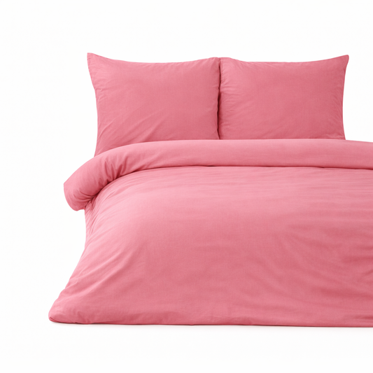 VelvetHome Onyx Dark Microfiber Duvet Cover Set 135x200 cm