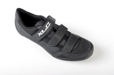 XLC CB-R04 Black Lightweight Road Cycling Shoe with Velcro - Gomix Brands Outlet
