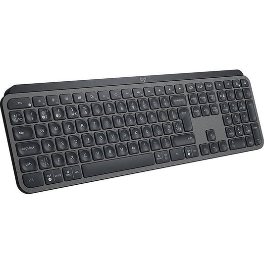 Logitech MX Keys Advanced Wireless Illuminated Keyboard Graphite Ara 920-010088