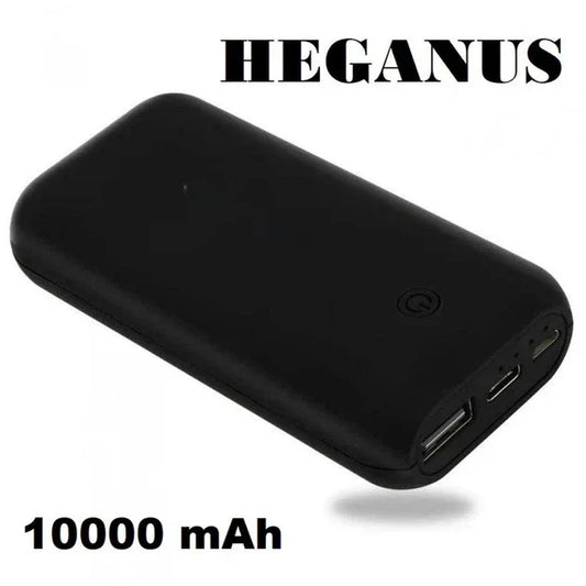 Heganus XHC-009 Portable Power Bank 10000mAh Compact External Battery - Gomix Brands Outlet