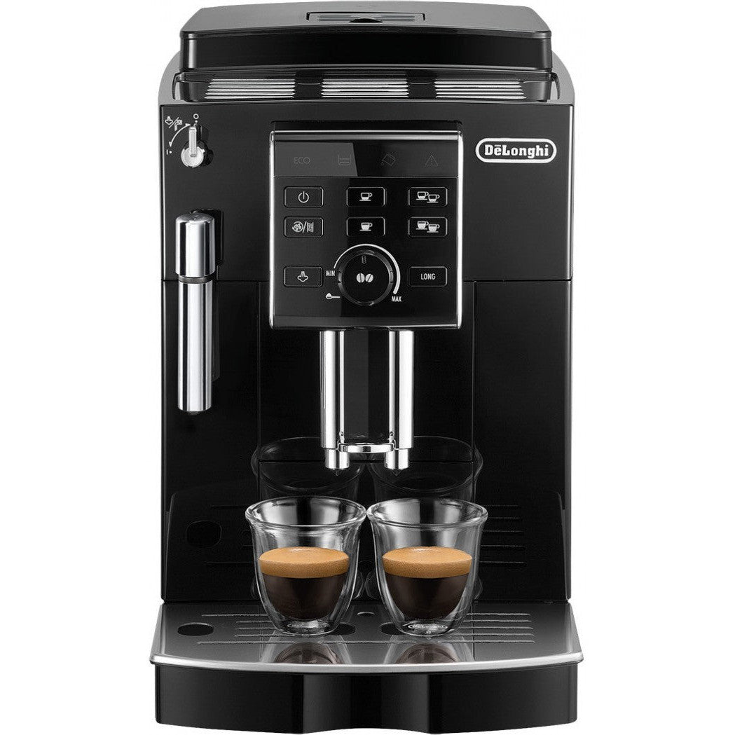 De'Longhi ECAM13.123.B Black Bean-to-Cup Espresso Machine with Milk Frother