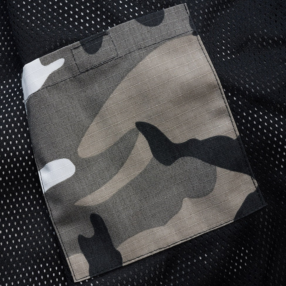 Brandit Urban Camo Summer Windbreaker Jacket - Lightweight Ripstop, Full-Zip, Hooded
