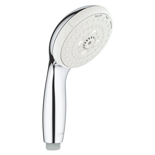 GROHE Tempesta 100 Hand Shower: 3 Sprays, Rain O², Massage, Chrome