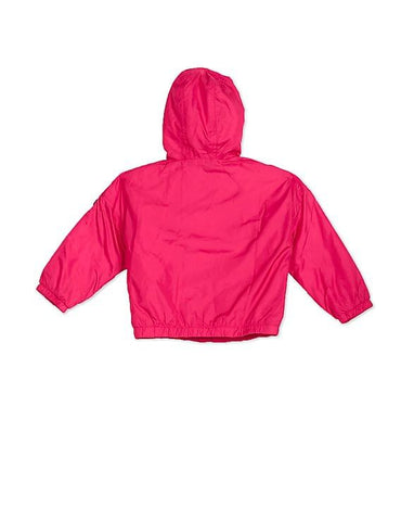 Tommy Hilfiger Kids Girls Pink Essential Light Padded Jacket with Hood