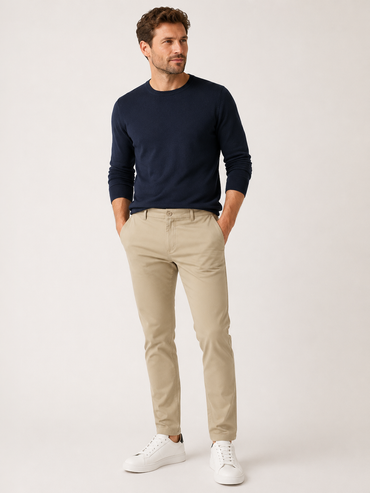 LIVERGY Men Chino Pants Slim Fit