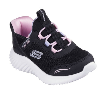 Girls' Skechers Slip-ins Bounder Simple Cute Easy-Wear Memory Foam Sneakers