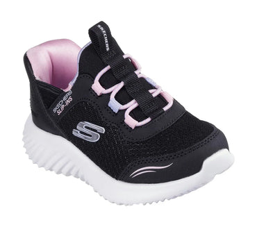 Girls' Skechers Slip-ins Bounder Simple Cute Easy-Wear Memory Foam Sneakers - Gomix Brands Outlet